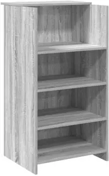 vidaXL Empfangstheke Grau Sonoma 55x50x103,5cm Holzwerkstoff (859020)