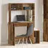 vidaXL Schreibtisch mit Regal Altholz-Optik 100x45x140cm Holzwerkstoff (860443)