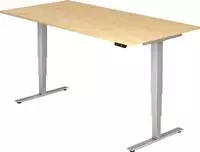 Hammerbacher-Sitz-Steh-Schreibtisch el.200x100cm Ahorn-VXDSM2E/3/S