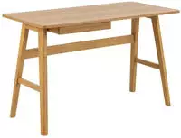 ACTONA GROUP Schreibtisch "Barnett" Schreibtisch, Schublade matt Eiche Lack