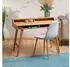 Idimex Luna Schreibtisch Massivholz Kiefer 110x84x54cm (7294)