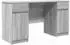 vidaXL Schreibtisch mit Tür Grau Sonoma 140x49x76cm Holzwerkstoff (3328512)