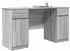 vidaXL Schreibtisch mit Tür Grau Sonoma 140x49x76cm Holzwerkstoff (3328512)