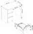Akord Furniture Factory Schreibtisch A6 3 Schubladen Links, Erle, 90x50x77cm (A6)