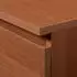 Akord Furniture Factory Schreibtisch A6 3 Schubladen Links, Erle, 90x50x77cm (A6)