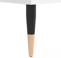 vidaXL Schreibtisch Wei&szlig; 140x50x75 cm Holzwerkstoff