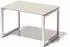 Bisley Cito Schreibtisch 120x80x74cm O-Gestell, Tischplatte Grauweiß (DOF1208GW396)