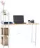 CLP Poe Schreibtisch mit Regalen, Industriedesign, Natur (151873226)