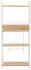 CLP Poe Schreibtisch mit Regalen, Industriedesign, Natur (151873226)