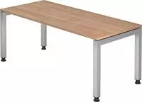 JAVA 19 S - 180 x 80 Nussbaum h&ouml;henverstellbar - Braun