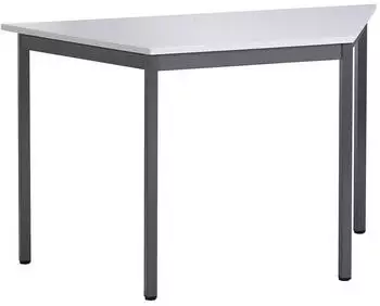 SODEMATUB Universaltischprogramm Trapezform 120x60cm lichtgrau/anthrazit (126TGG)