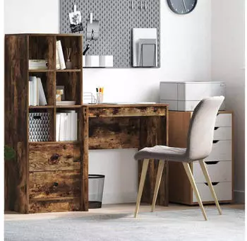 vidaXL Schreibtisch Ger&auml;ucherte Eiche 70x40x76cm