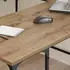 vidaXL Schreibtisch Artisan-Eiche 139x139x75cm Holzwerkstoff (882866)