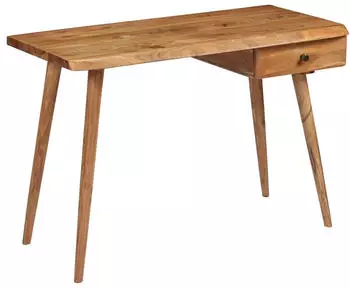 vidaXL Schreibtisch Akazienholz Massiv 110x50x76cm (245666)