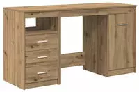 vidaXL Schreibtisch mit Schrank Artisan Oak Engineered Wood