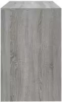 vidaXL Schreibtisch Grau Sonoma 101x50x76,5 cm Holzwerkstoff