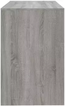 vidaXL Schreibtisch Grau Sonoma 2 Schubladen 101x50x76,5cm Holzwerkstoff (3E6827)