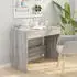 vidaXL Schreibtisch Grau Sonoma 2 Schubladen 101x50x76,5cm Holzwerkstoff (3E6827)