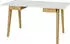 Woodman Nice Schreibtisch Weiß/Eiche 140x70x75cm (85478453-0)