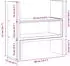 vidaXL Schreibtisch-Organizer Verstellbar Holzwerkstoff Sonoma-Eiche 40x17x41cm (854762)