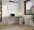 Forte Contra Costa Eckschreibtisch Weiß/Artisan Eiche 160x128x73,5cm (88241540-0)
