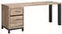 Massivmoebel24 Villanders Schreibtisch Wildeiche bianco geölt 180x55x76cm (48-360-200-1044)
