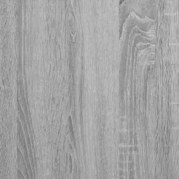vidaXL Schreibtisch Grau Sonoma Holzwerkstoff 106x41x88,5cm (869471)