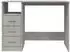vidaXL Schreibtisch mit Schubladen Betongrau 102x50x76cm Holzwerkstoff (823036)