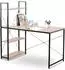 Woltu Schreibtisch mit Regal, Holz (#2100)