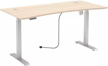 Innostyle Santorin Schreibtisch h&ouml;henverstellbar 160x77cm, Riva Eiche
