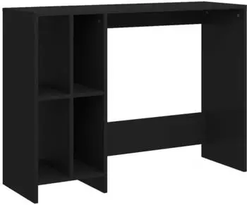vidaXL Computertisch schwarz 102,5x35x75cm Holzwerkstoff (808342)