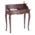 Xtradefactory Sekretär Napoleon Massivholz, shabby, dunkelbraun, 80x92x40cm
