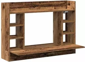 vidaXL Wandklapptisch, Drop-Leaf, Holzwerkstoff