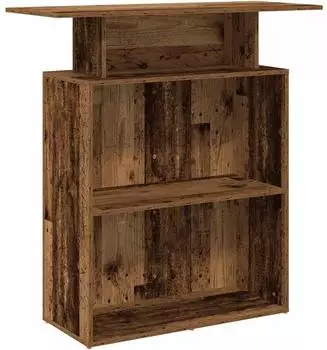 vidaXL Empfangstheke Altholz-Optik 100x40x104cm Holzwerkstoff (859058)