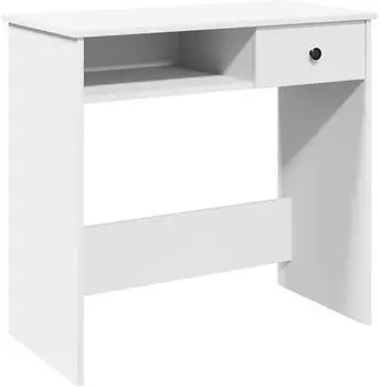 vidaXL Schreibtisch wei&szlig; 80x40x75cm Holzwerkstoff (860472)