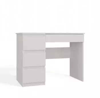 CdF Mijas Schreibtisch mit Schubladen, wei&szlig; (98x51x76cm)