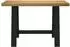 vidaXL Schreibtisch NOAIN A-Form-Beine 120x50x75cm Massivholz Kiefer (4100039)