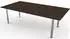 Kerkmann Form 5 Schreibtisch, höhenverstellbar, 200x100cm, wenge (4177)