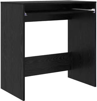 vidaXL Schreibtisch Schwarz Eichen-Optik 77,5x43x79cm (869515)