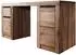 Massivmoebel24 MONTREUX Schreibtisch Zerreiche 150x50x75cm, tabacco brown geölt (48-312-100-2019)