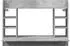 vidaXL Wand-Schreibtisch betongrau 105x48x75cm Holzwerkstoff (847971)
