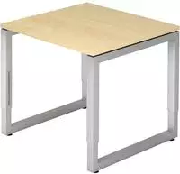 REGO 8 S - 80 x 80 Ahorn/Silber h&ouml;henverstellbar