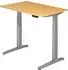 Hammerbacher Ergonomic Aktiv XBHM12 elektrisch höhenverstellbarer Sitz-Steh-Schreibtisch