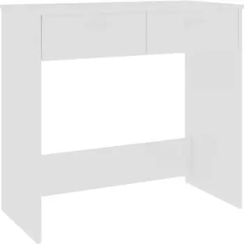 vidaXL Schreibtisch wei&szlig; 80&times;40&times;75cm Holzwerkstoff (801355)