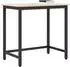 vidaXL Schreibtisch Ingenieurholz und Stahl, natur, 80x50x77cm (873790)