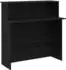 vidaXL Empfangstheke schwarz 100x50x103,5cm Holzwerkstoff (859025)