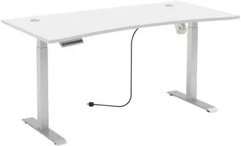 Innostyle Santorin Schreibtisch h&ouml;henverstellbar 160x77cm, wei&szlig;