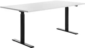 Topstar E-Table h&ouml;henverstellbarer Schreibtisch 180x80cm schwarz/wei&szlig; (TTS18080SW)