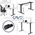 Sotech CAVO Tischgestell elektrisch höhenverstellbar 590-1240mm, 80kg (TG2-80)