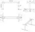 Sotech CAVO Tischgestell elektrisch höhenverstellbar 590-1240mm, 80kg (TG2-80)